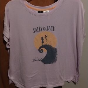 Disney Sally & Jack Lavender T-Shirt